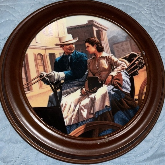 Gone With The Wind Collectors Plate - Picture 1 of 6